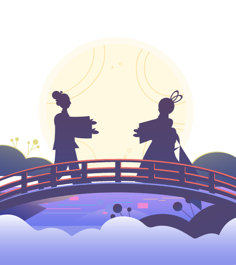 七夕，邂逅洽川，鎖定愛情！