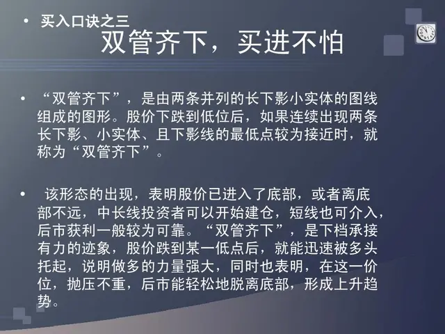 股票口诀图解一（买入口诀）