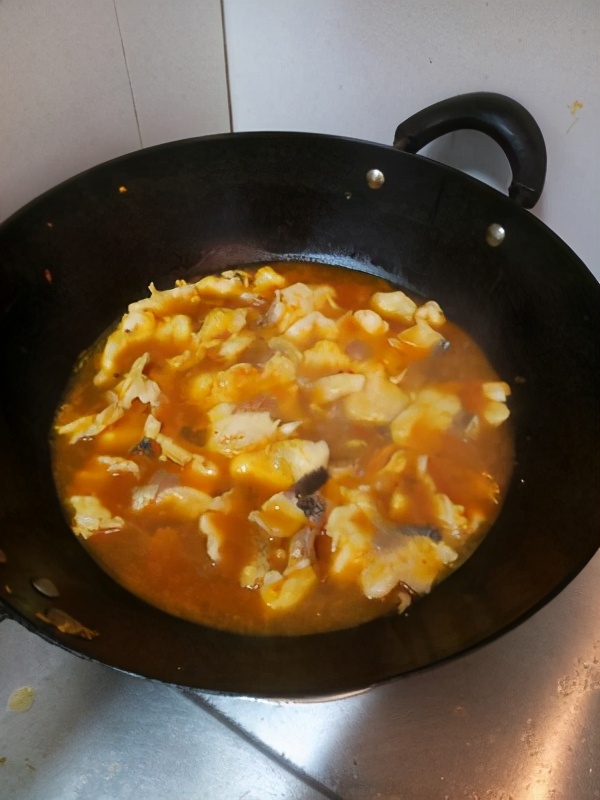 水煮鱼片~麻辣鲜香.特别Q弹，步骤详细，在家也能做出饭店味道