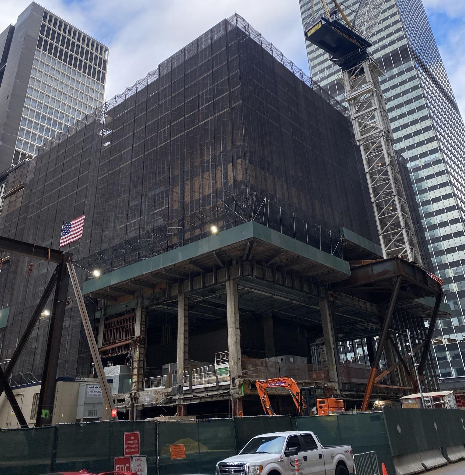 豪！拆215米现楼即重建427米全球新总部，它叫——摩根大通