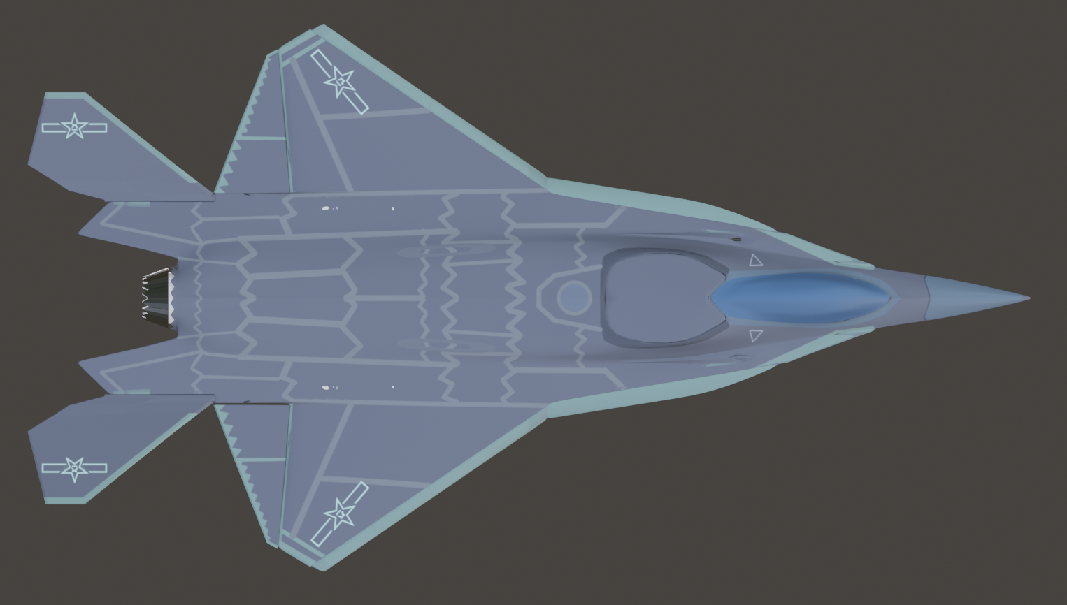 中國第四代垂直起降艦載戰(zhàn)斗機(jī)美術(shù)設(shè)計 3d模型切勿當(dāng)真