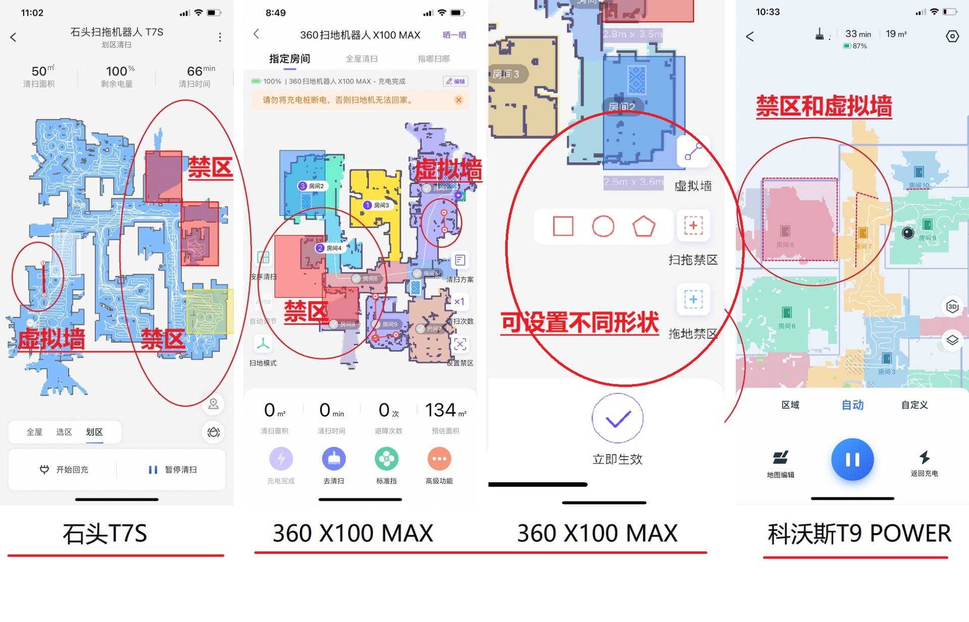 科沃斯、石头、360大厂旗舰扫地机器人哪家强？真实评测，很有趣