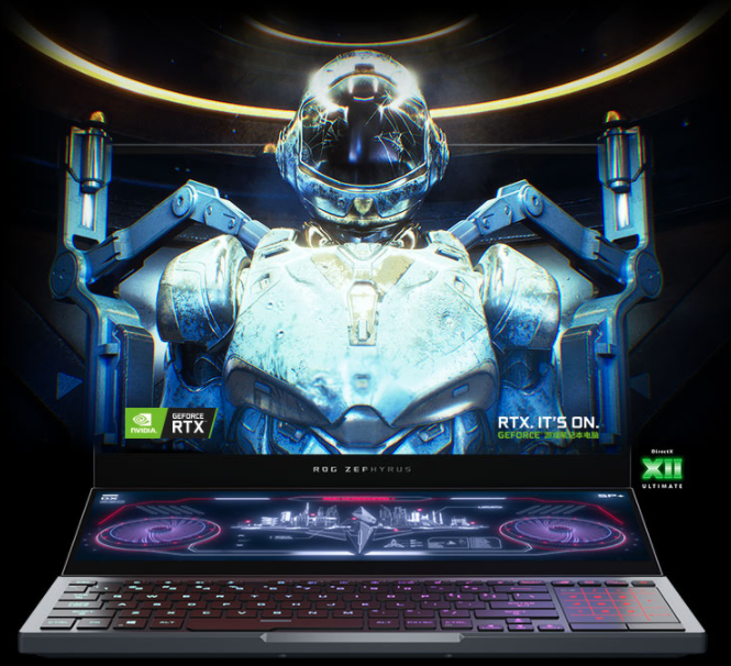 天生高能！ROG冰刃双屏轻薄电竞本发布，10代8核i9+RTX 2080