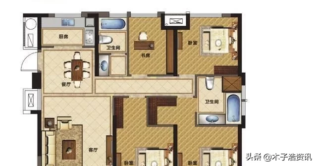 买房时要注意，这种南北通透的户型可能是假的