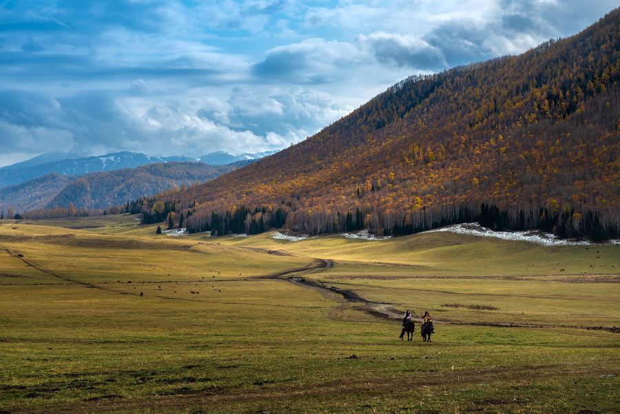 God's back garden-Kanas autumn scenery