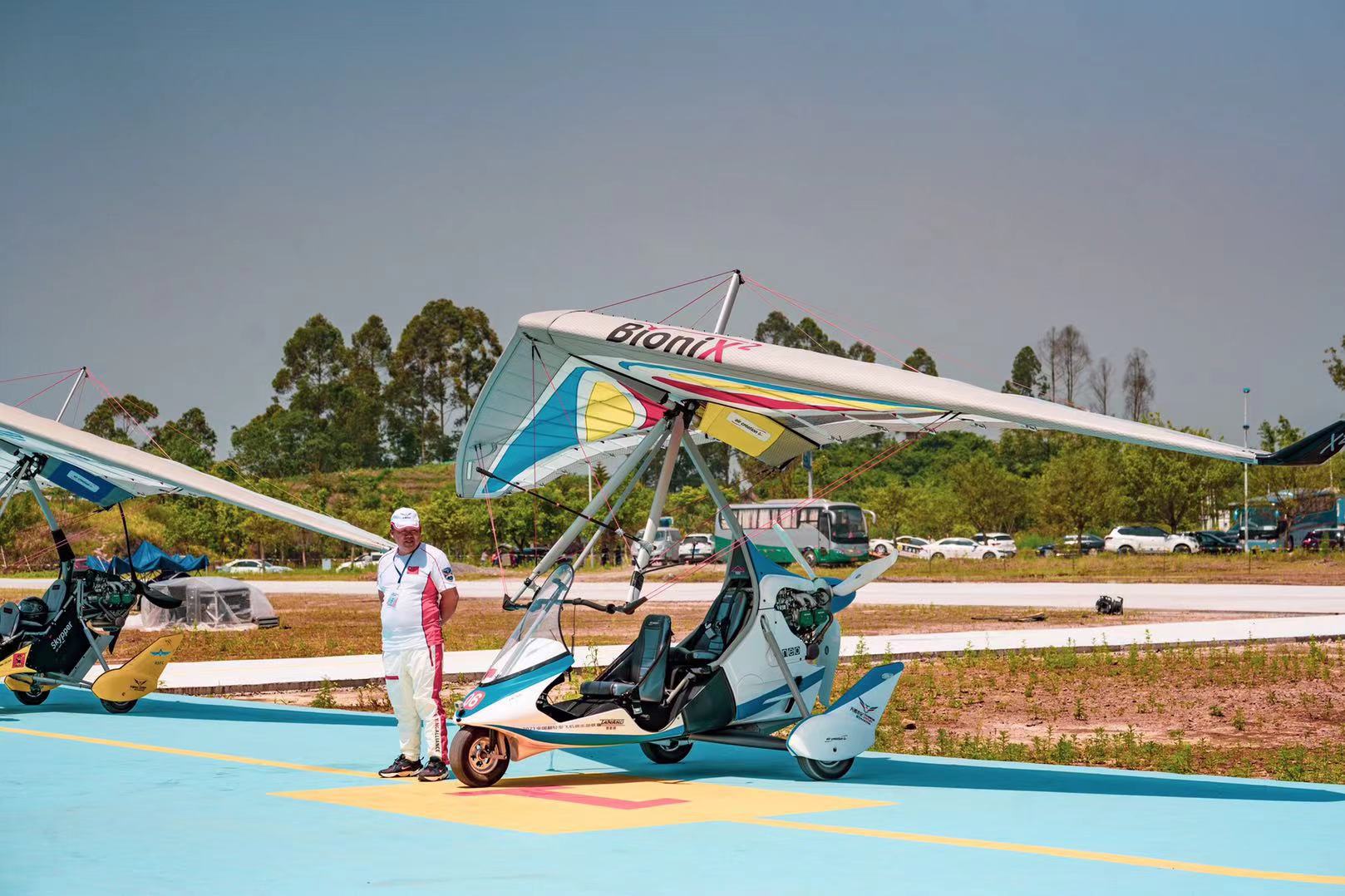 全国超轻型飞机俱乐部联赛重庆站在长寿启幕