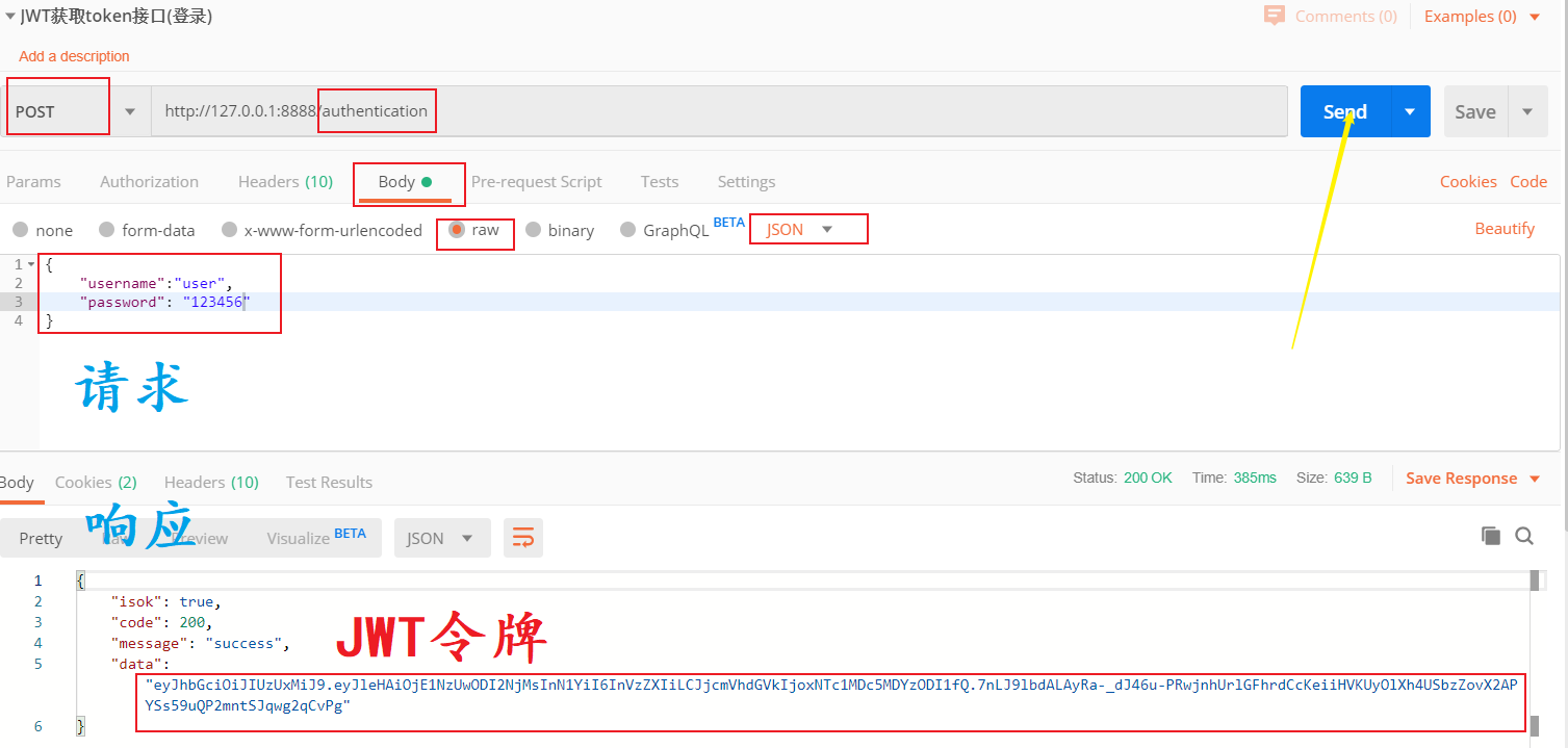 SpringSecurity代码实现JWT接口权限授予与校验