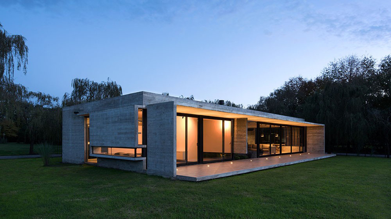 [建筑案例]阿根廷Rodríguez混凝土住宅