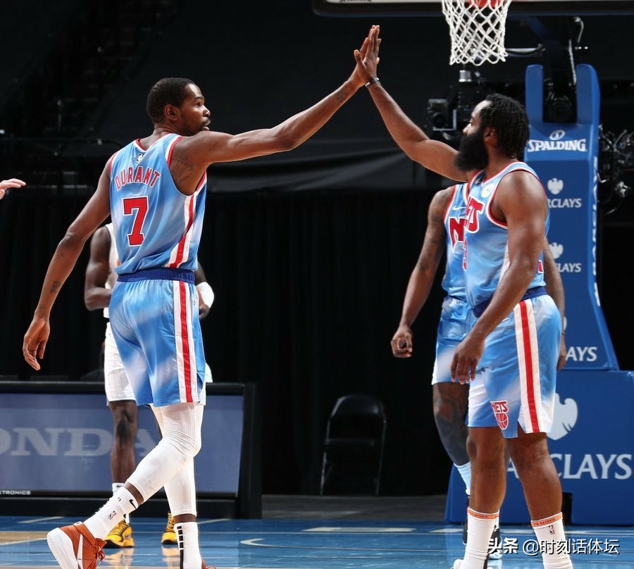 美媒评NBA现役10大双人组合！篮网力压湖人！76人