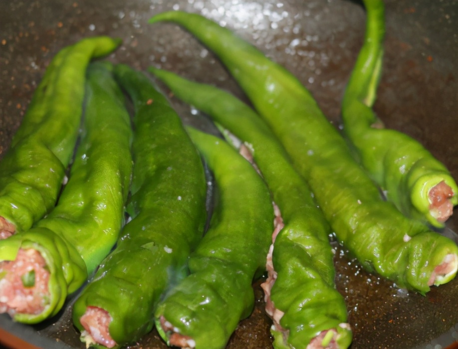 图片[5]-青椒酿肉的做法-起舞食谱网