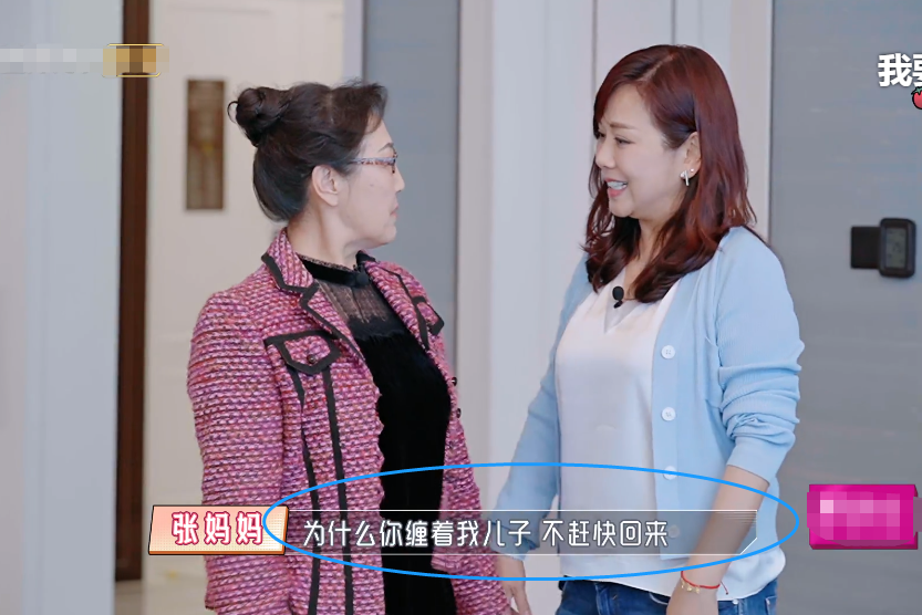 陈松伶夫妻晚归惹怒婆婆，刚进门就下跪道歉，