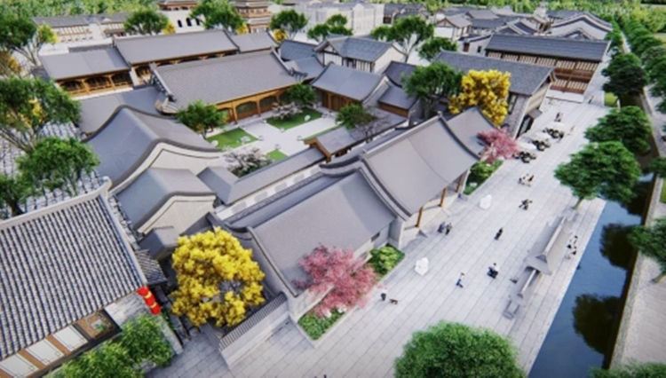 又一假古镇落户山东，力争2023年建成，斥资113.8亿人气不输周庄