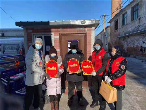 记录疫情中黑龙江省克山县圣宝元爱心联盟的优秀事迹