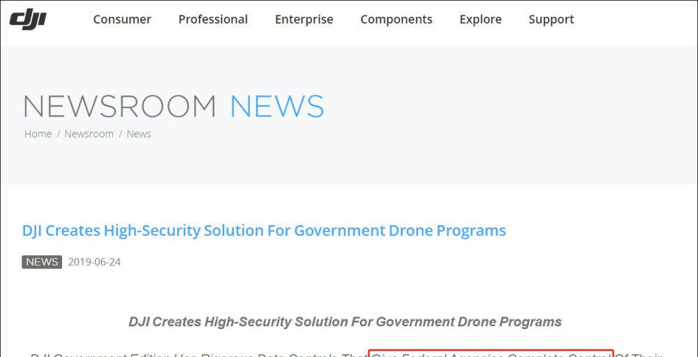 遭步步紧逼，大疆在美回击