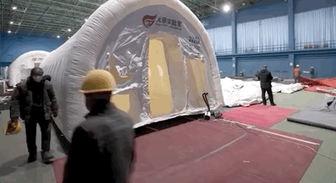 10小時(shí)建成，21小時(shí)投入使用…這就是中國速度