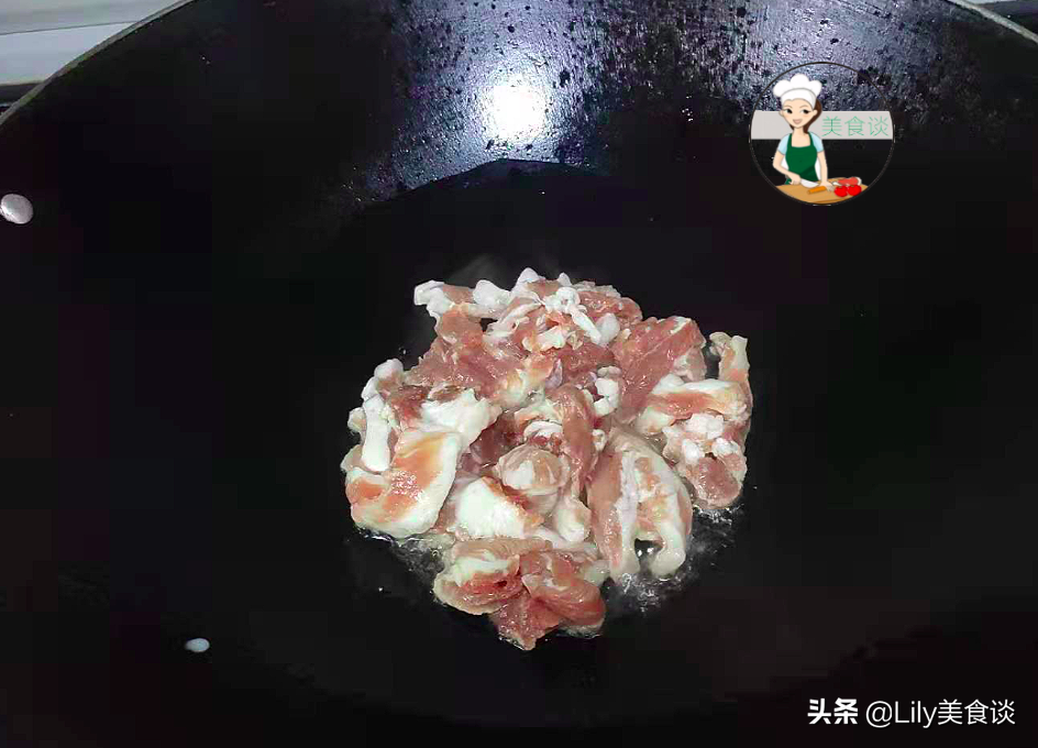 图片[3]-苦笋炒五花肉做法步骤图 炒五花肉太香了-起舞食谱网