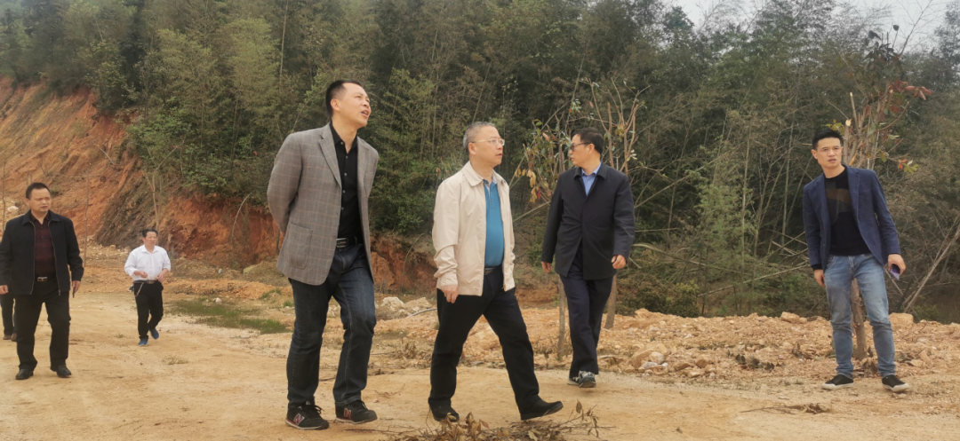湘潭市林业局局长朱又红现场督查非法采砂整改情况
