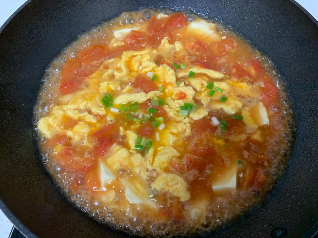 图片[9]-番茄鸡蛋豆腐汤做法步骤图-起舞食谱网