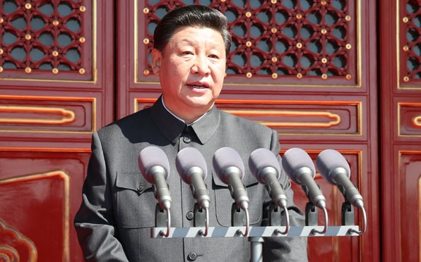 百年瞬间丨纪念中国人民抗日战争暨世界反法西斯战争胜利70周年大会在北京天安门广场举行