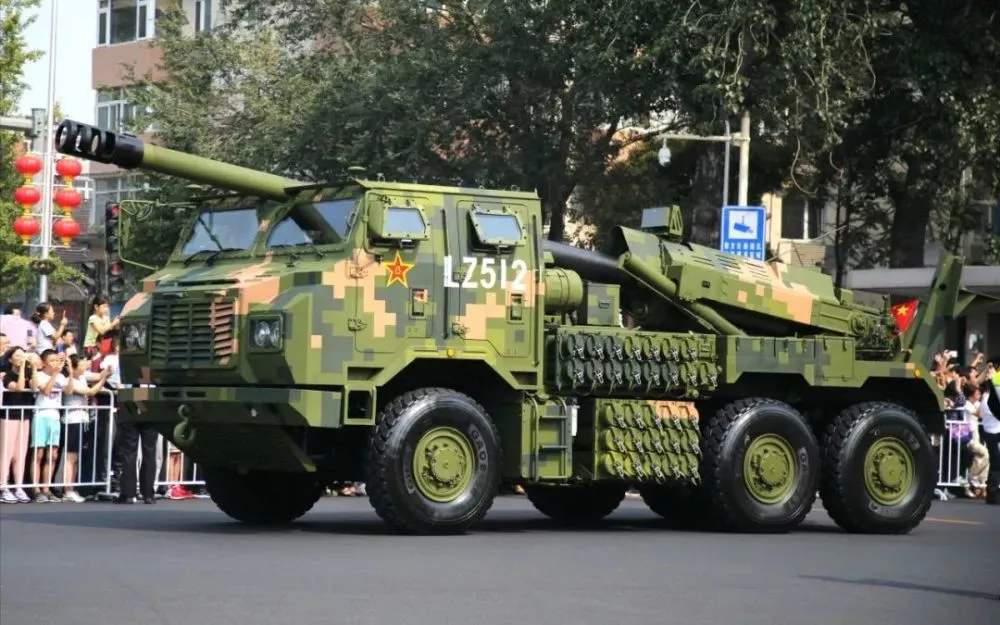 181神炮车大量服役看它的国外同行如何发展