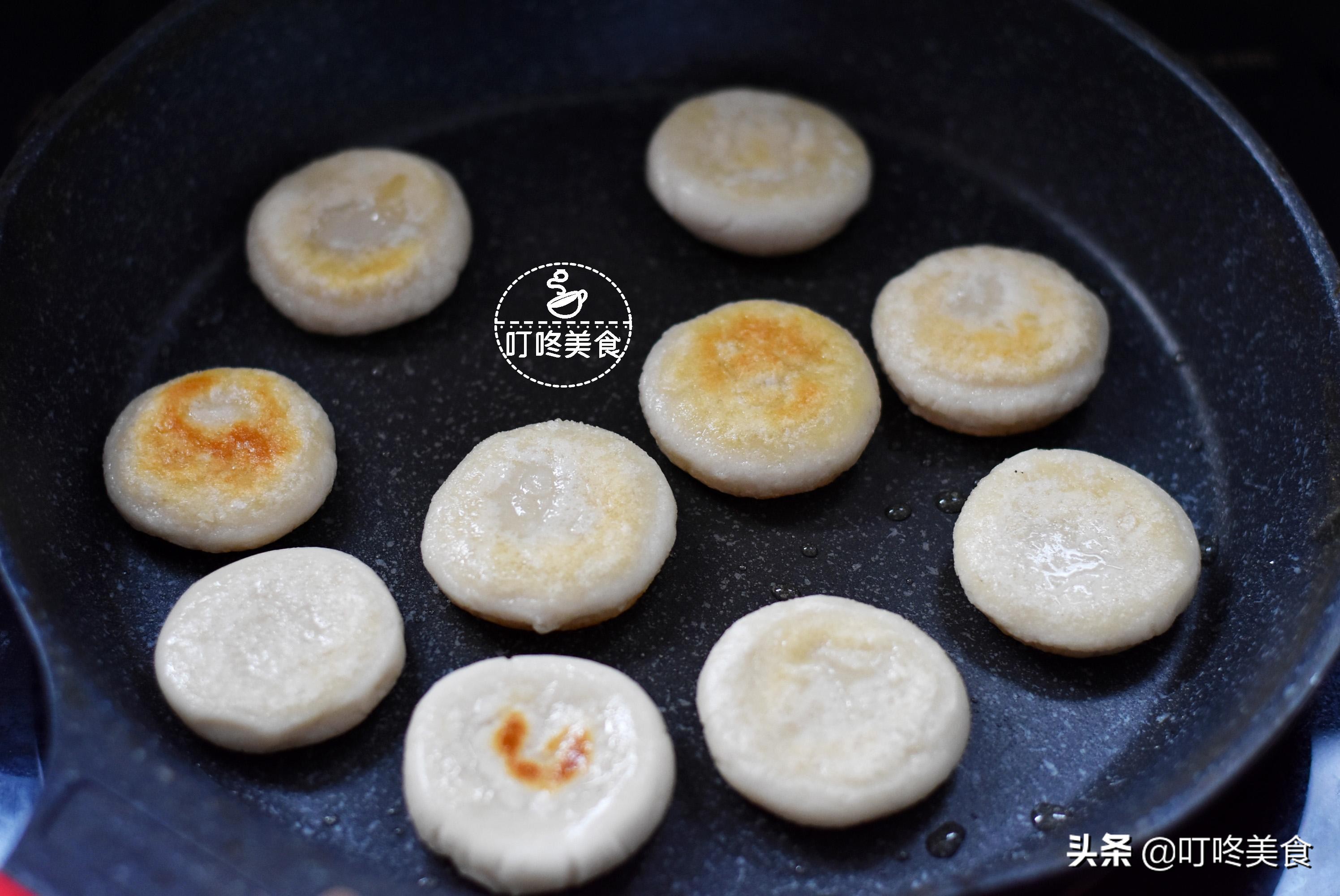 Pink of 1 bowl of polished glutinous rice a brown sugar, 2 minutes teach you to make brown sugar glutinous rice cake, sweet soft glutinous Q is played, exceed delicious