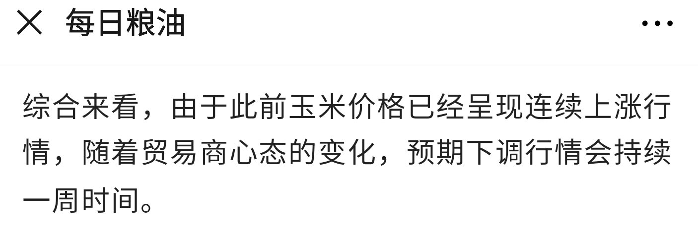 玉米价格上涨来得还是晚了一些 东北春播面积面