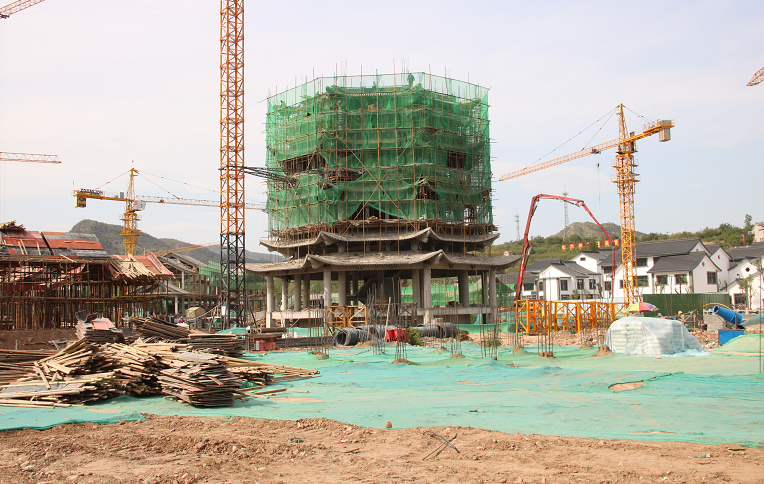 第六届河北省旅发大会涉县片区观摩项目建设火热推进中