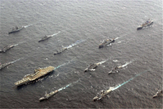 94年中美黄海对峙，耗时72小时，因当时装备落后无法及时支援