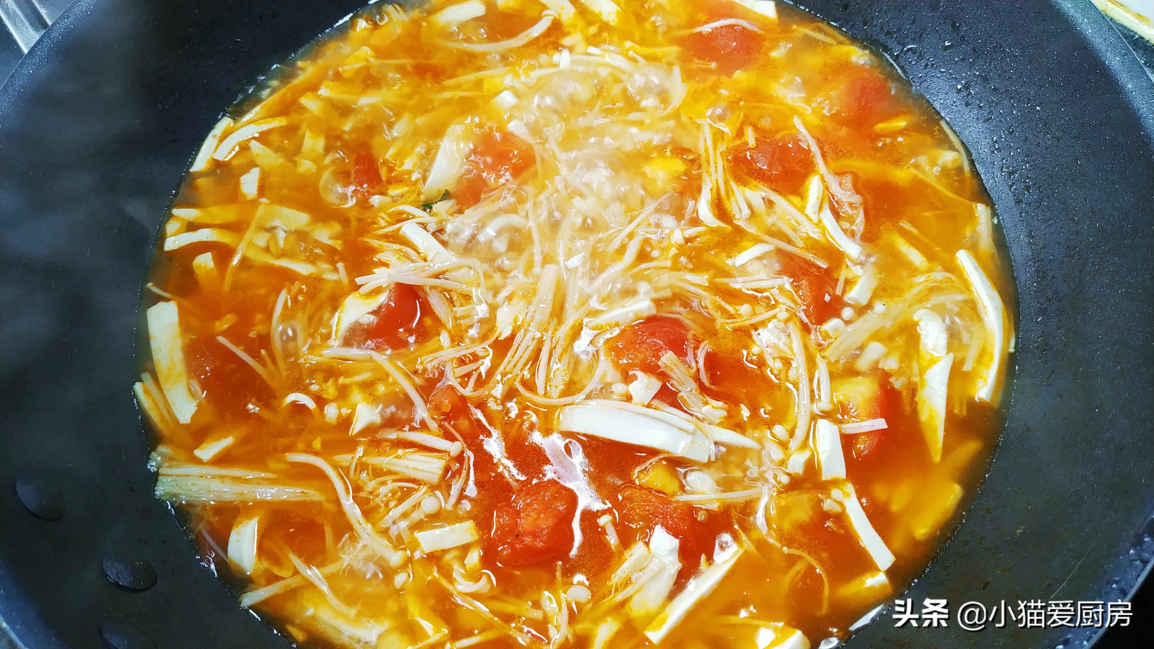 图片[7]-分享一道西红柿豆腐羹 做法简单 味道鲜香 略带酸味 开胃下饭-起舞食谱网