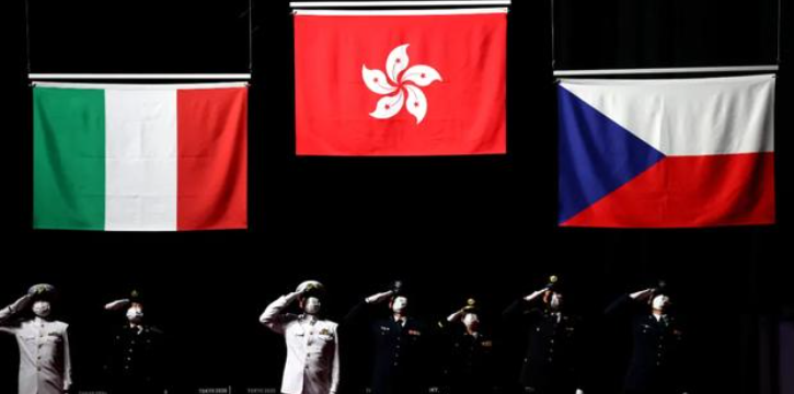奥运会上，从人性化角度看自己的国籍，香港夺金，体现中国的强大