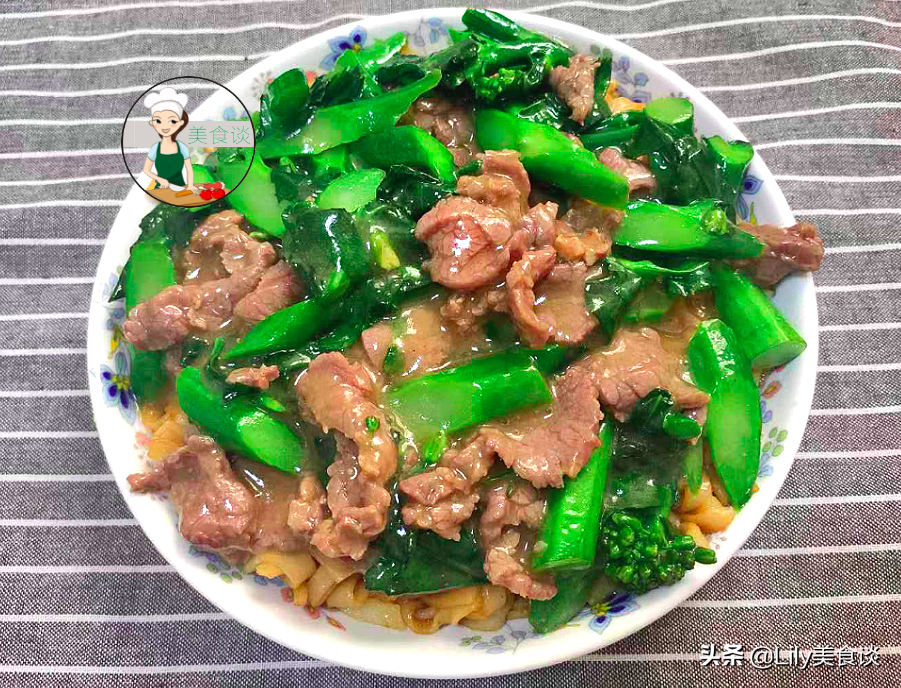 芥藍炒牛肉時，下鍋前多做一步驟，牛肉嫩滑入味，孩子愛吃又營養
