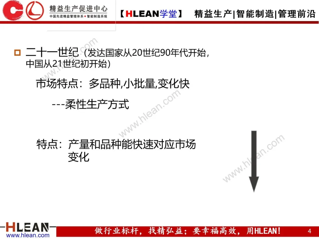 「精益学堂」柔性生产方式