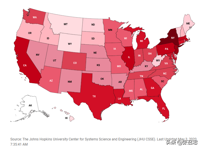美国仍保持日增3万的速度，特朗普将预测死亡人