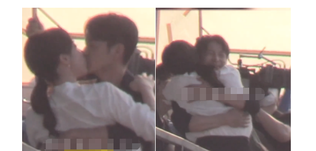 黄磊4岁儿子正脸首曝光！一脸呆萌留着寸头，穿破洞裤打扮潮流