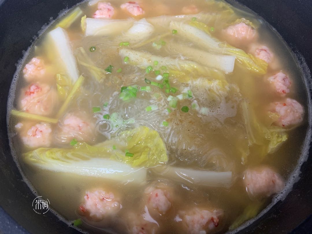 图片[10]-时蔬粉丝虾滑汤做法步骤图老少皆宜一碗下肚让人浑身舒坦-起舞食谱网