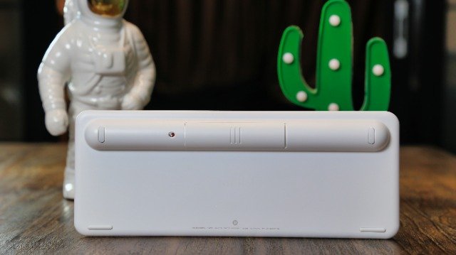 新鲜评测 高颜值、低延迟、多模式跨平台办公神器-米物蓝牙键盘