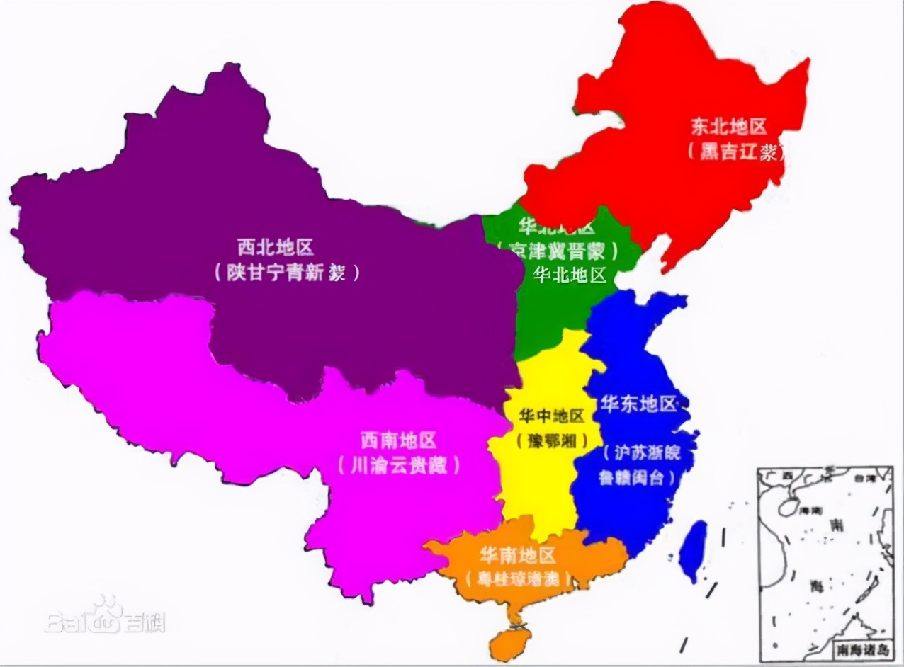 中国行政区划分地图清晰版_百度知道