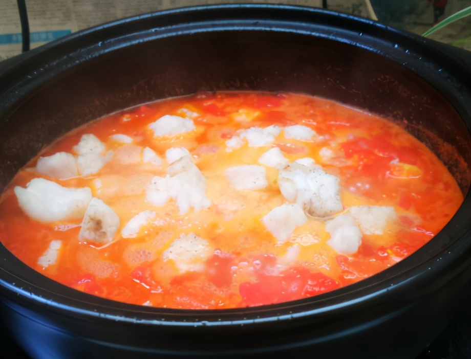图片[5]-番茄龙利鱼汤的做法步骤图 还长个-起舞食谱网