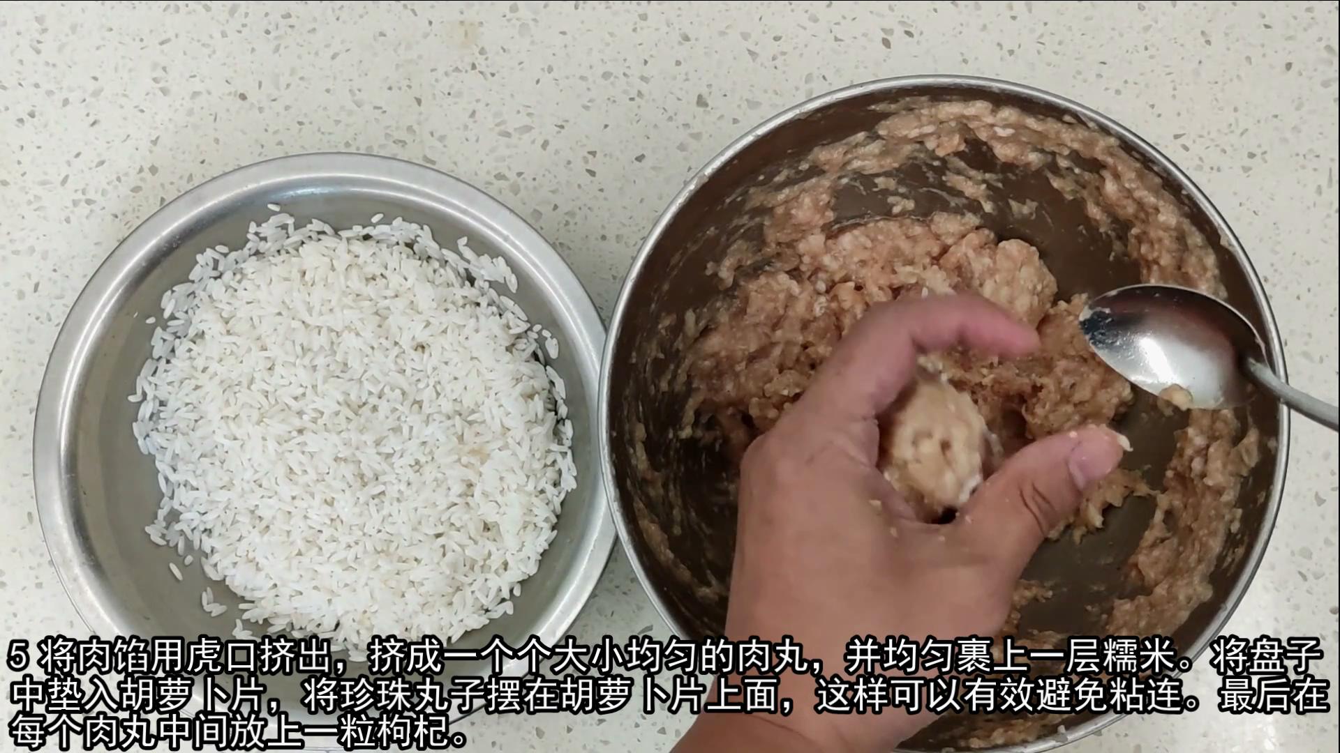 The means of pearl meatball tradition that 90 years old of grandmother became 70 years feeds capable person simple and delicious preserve one's health