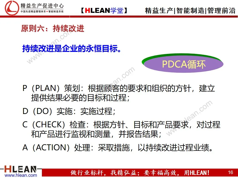 「精益学堂」质量管理体系八大原则(下篇）