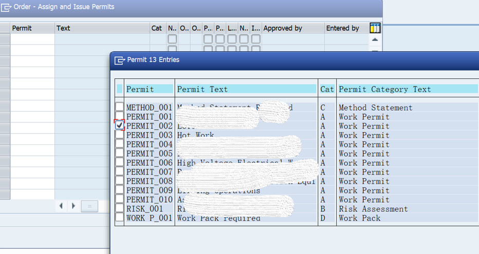 SAP PM 初級系列18 - 為維修工單分配Permit