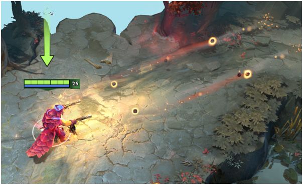 DOTA2穿搭推荐——石鳞剑士蓝颜面具+复仇之铳