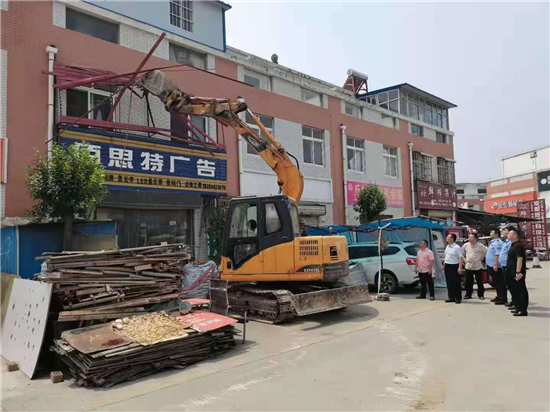 扶沟县产业集聚区积极开展消防安全隐患排查整治工作