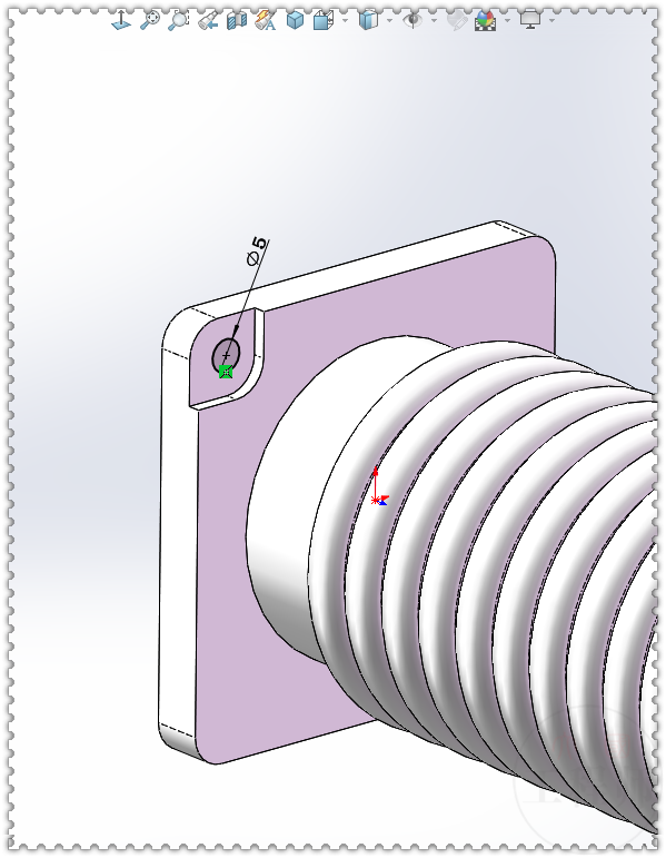 SolidWorks��ģ��ϰ�⣺CaTICs 3D-OK01