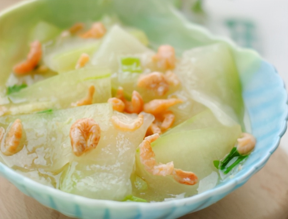 图片[1]-虾米焖冬瓜的做法步骤图 好吃更营养-起舞食谱网
