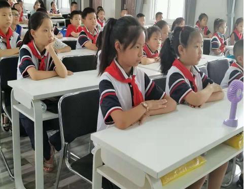 唐县镇第二小学开展传统文化第二课堂(图1)