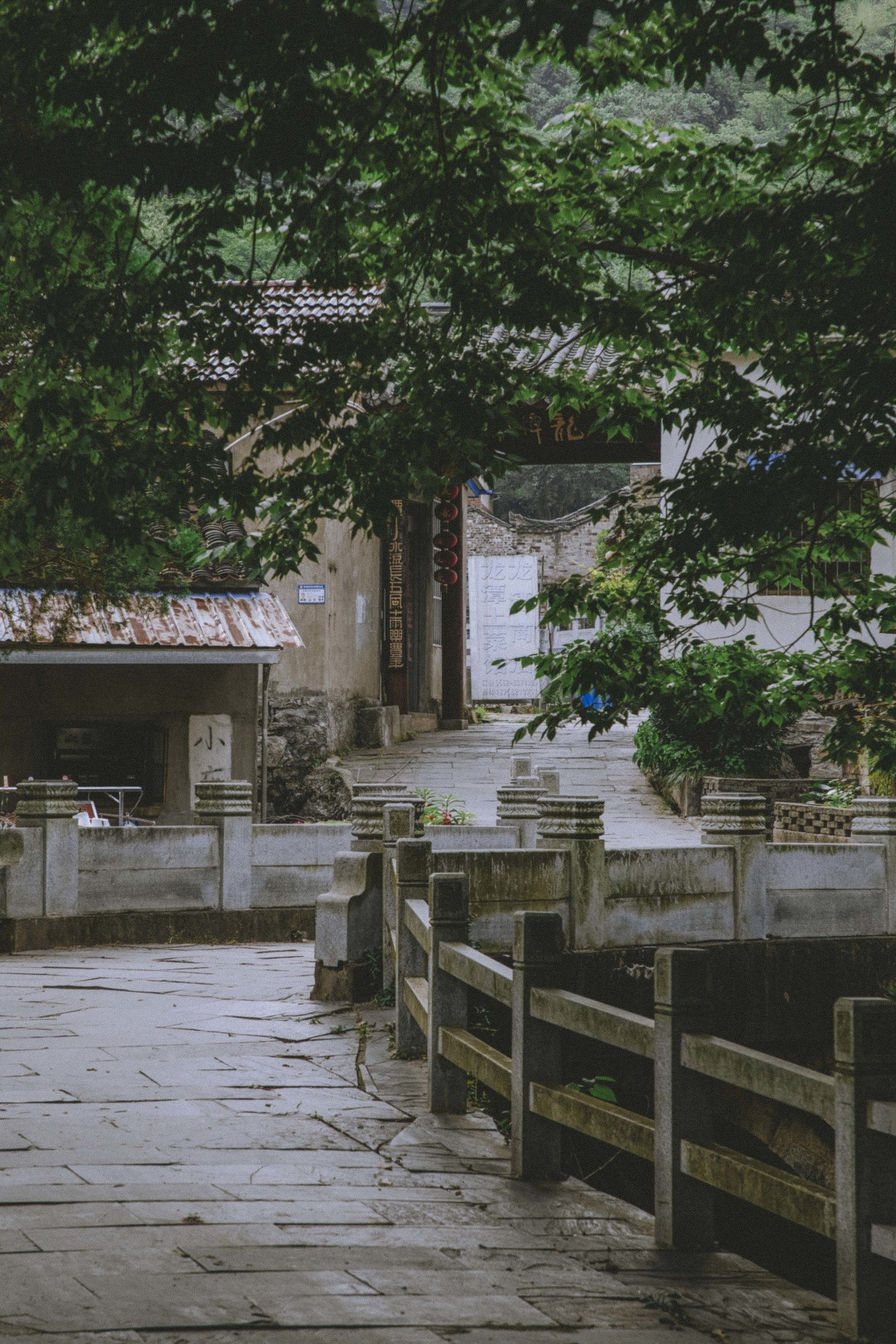 铜陵有一处古朴的村落，村中灰墙黑瓦，大多数是典型的徽派民居