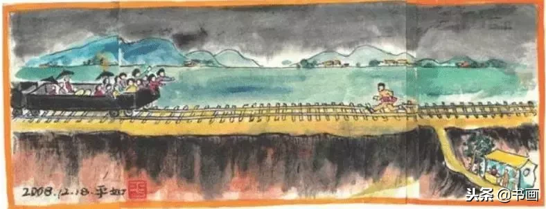 94岁的老人,画了18本画册纪念亡妻,感动世界
