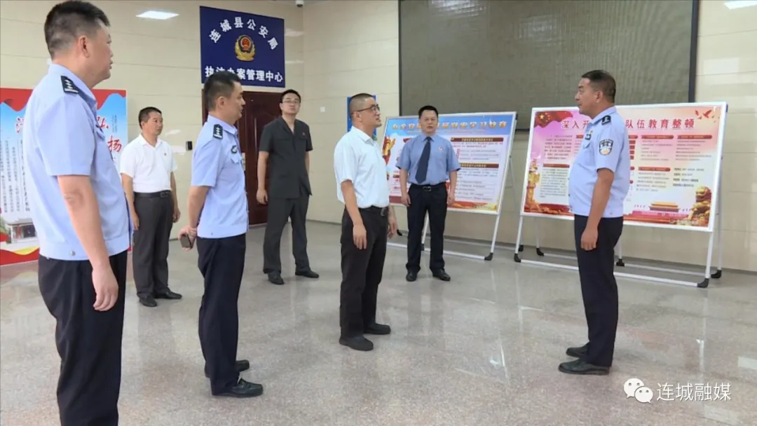 「政法队伍教育整顿」县领导调研督导政法队伍教育整顿工作