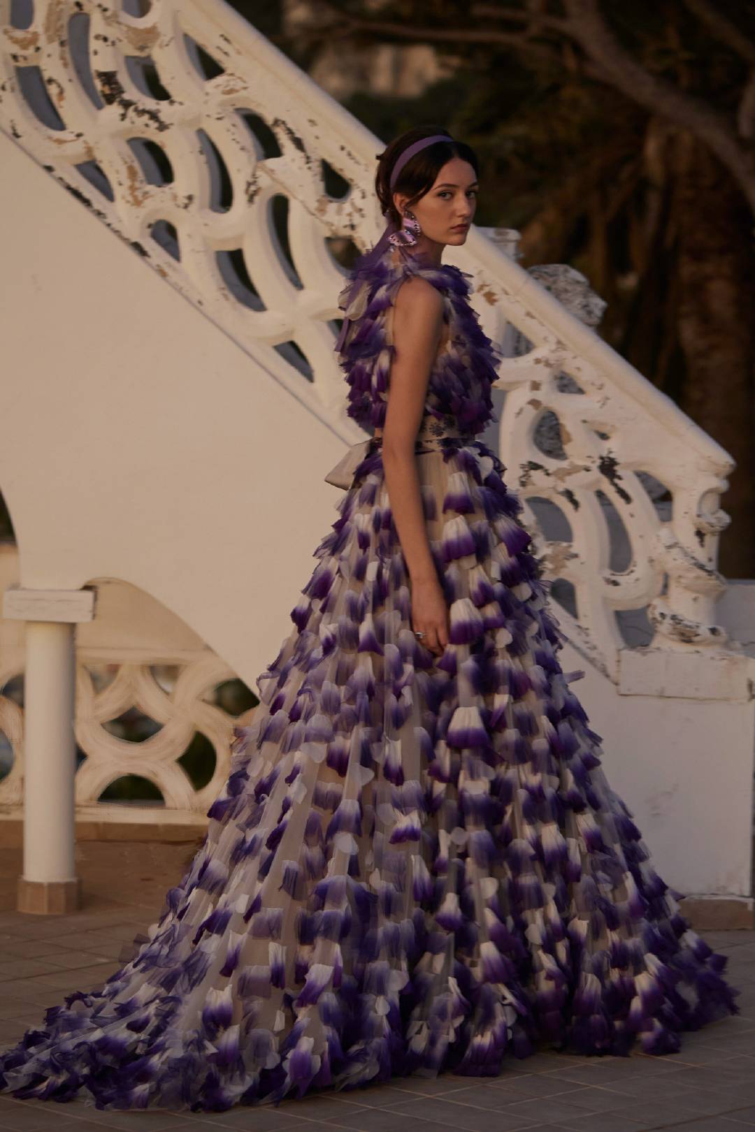 Luisa Beccaria Couture Fall 2021 带有梦幻感的纱裙唯美浪漫